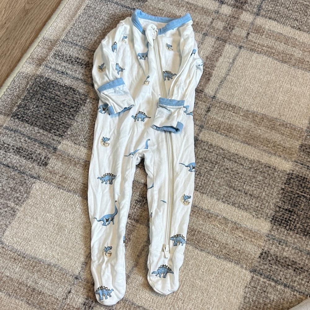 Kyte Dinosaur Print Onesie